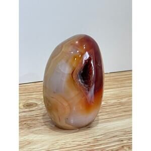 Gorgeous polished carnelian agate 156gr Paper weight